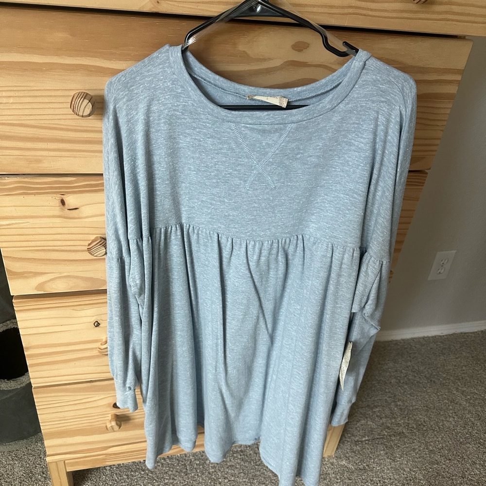 Altar'd State Blue long sleeve dress